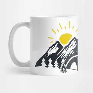 Camping under the Sun Mug